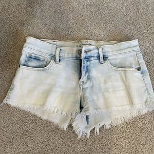 Abercrombie & Fitch denim short shorts